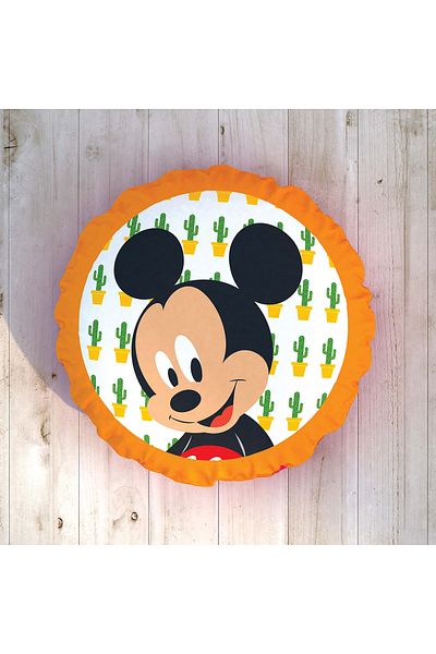 Taç Disney Mickey Minnie Baby Cotton Throw Pillow - Licensed