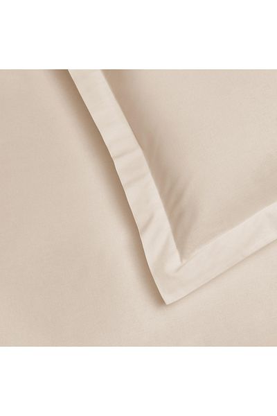 Taç Ranforce Beige Single Bed Sheet