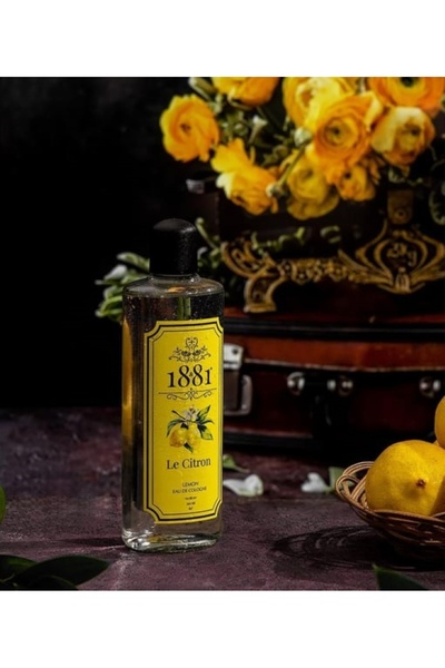 1881 Kolonya Le Citron Limon Kolonya 250 Ml Cam Şişe 80 Derece