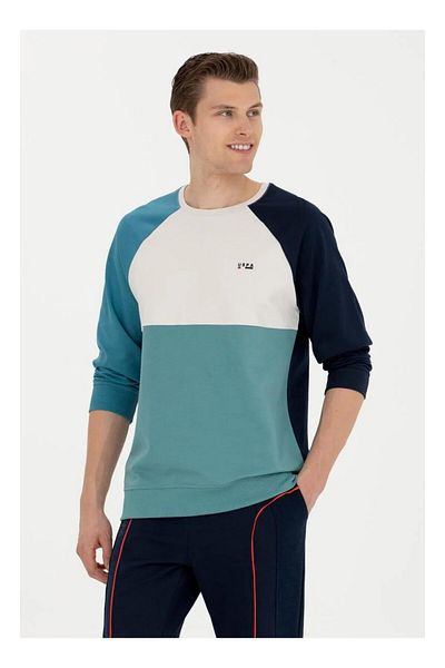 U.S. Polo Assn. US POLO ASSN. Мъжки суитшърт - тъмносин