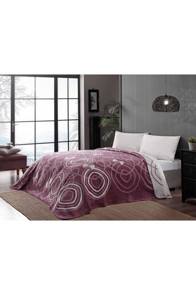Taç C.k Cotton Blanket Paloma Plum (200×220)