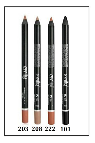 Golden Rose Emily En Sevilenler 4'lü Dudak-göz Kalemi No: 203-208-222-101