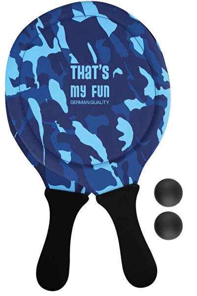 That's My Fun Plaj Tenisi Camo Mavi