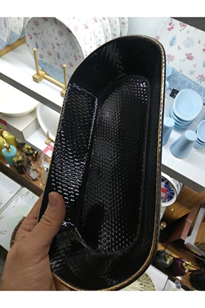 ACAR Kesen Züccaciye 15x30 Cm Oval Derin Kayık Tabağı