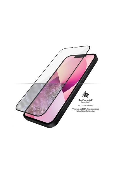 Panzer Glass Protector de ecran compatibil cu husa Apple Iphone 13 Mini, negru