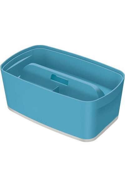 Leitz MyBox Cozy малък офис органайзер за съхранение с капак - син