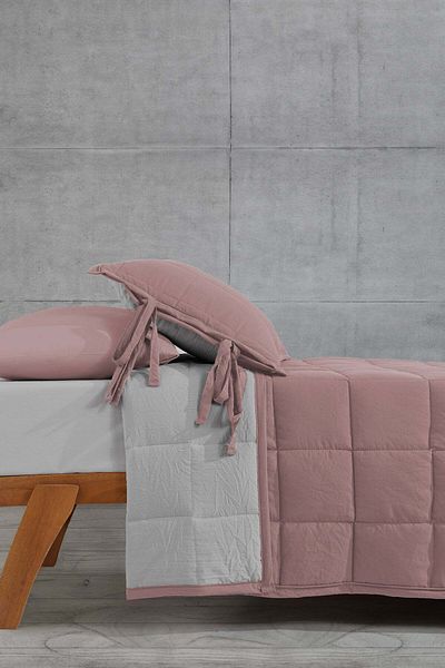 Elart Set cuvertură de pat de o persoană Madelyn Dusty Rose