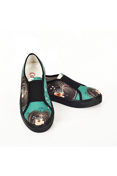 Cotto Shoes Tenis de damă din in