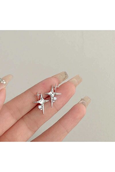 toptanhanem Çelik Kutup Yıldızı Antialerjik Küpe