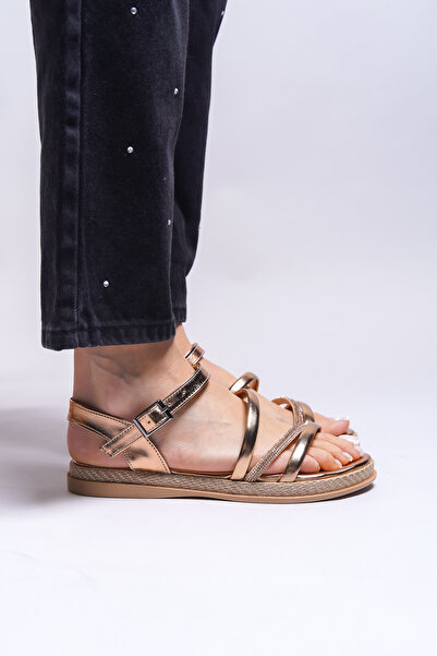 Riccon Thalnora Women's Sandals0012102 Rose Metallic