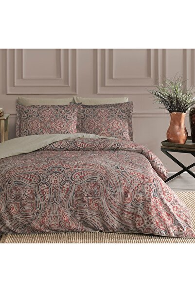 Linens Sc Samira Nevresim Takımı Çift Kişilik Kahve