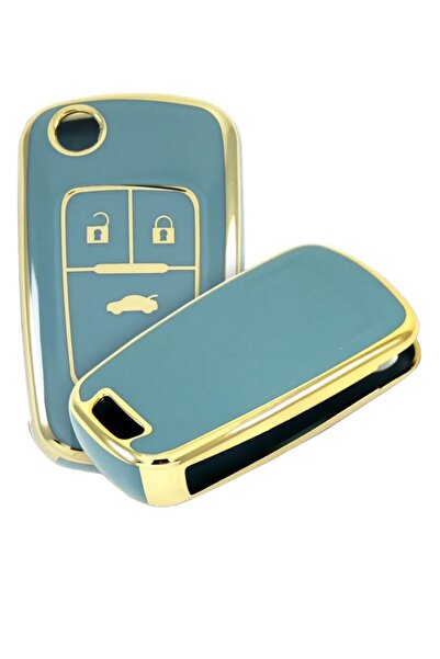 EBG İSTANBUL Opel Insignia A Astra J Switch 3 butoane (GRI) Carcasă pentru telecomandă pentru chei auto (carcasă)