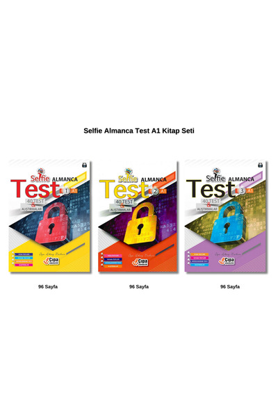 Çıpa Yayıncılık Selfie College Γερμανικές Ασκήσεις Σετ βιβλίων επιπέδου A1 Δο...