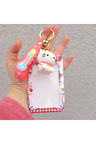 oyuncakçı savaş & europe shop Hello Kity Yeni Model Kartlık Anahtarlık kuromi