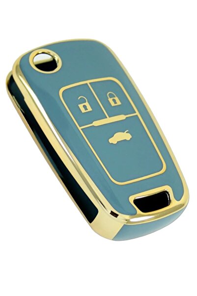 EBG İSTANBUL Opel Insignia A Astra J Switch 3 butoane (GRI) Carcasă pentru telecomandă pentru chei auto (carcasă)