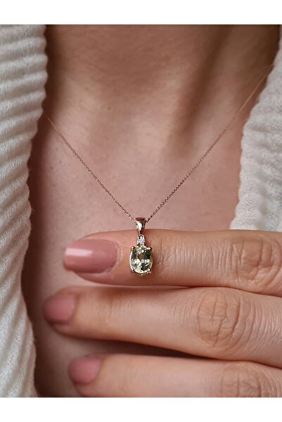 Sirius Pırlanta Pırlanta Ve Zultanit Taşlı Harmoni Kolye