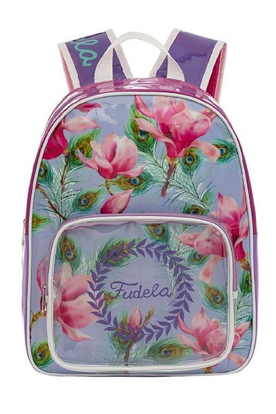 Fudela Nueva Lilac Flowers Backpack