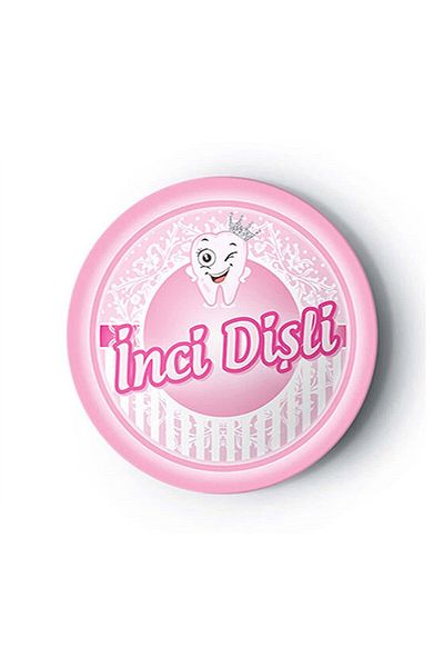DÜVENCİ TİCARET First Tooth Plate Pink 8 Pieces
