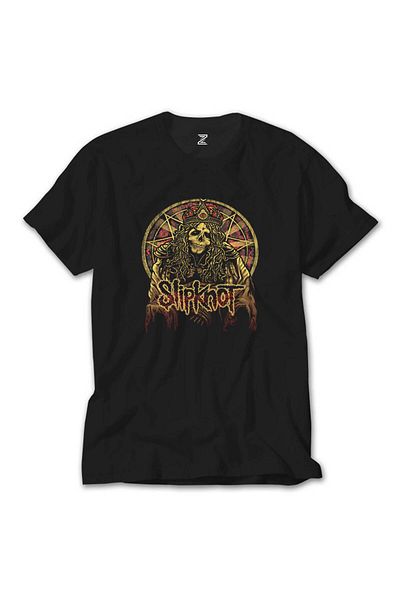 Z zepplin Μαύρο T-Shirt Slipknot King