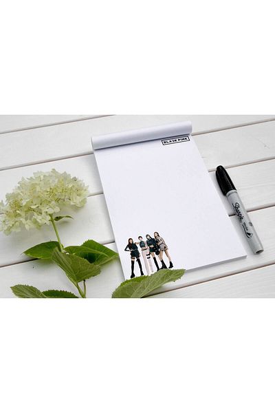 Bküp Tasarım Blackpink 2 Memopad/ Notepad/ Notebook