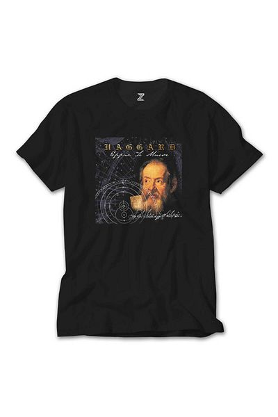 Z zepplin Μαύρο T-shirt Haggard Eppur Si Muove