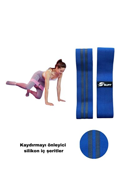 CKSpor Dokuma Direnç Bandı Pilates Squat Fitness Kas Şekillendirici Güçlendir...