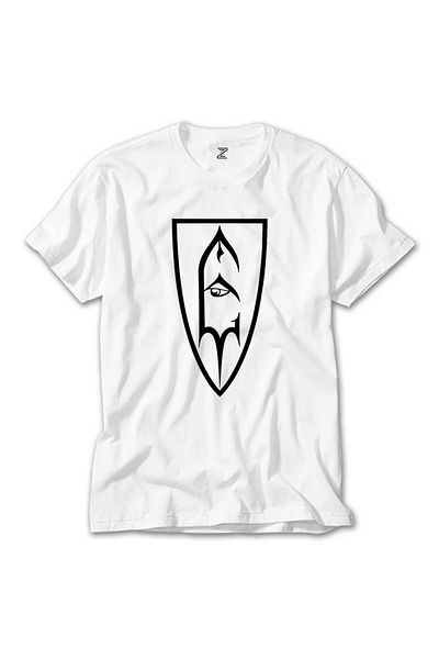 Z zepplin Emperor Shield Woven White T-Shirt