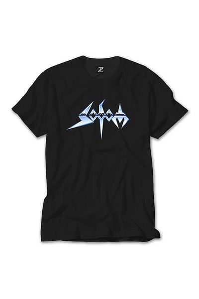 Z zepplin Μαύρο T-Shirt με λογότυπο Sodom