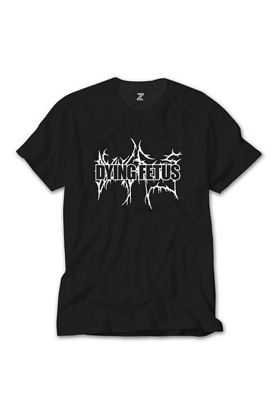 Z zepplin Μαύρο T-shirt με λογότυπο Dying Fetus