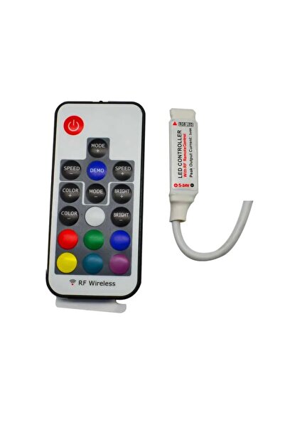 Cata 144 W 12 Amper 16 Tuşlu RGB Led Kumandası - CT-9144