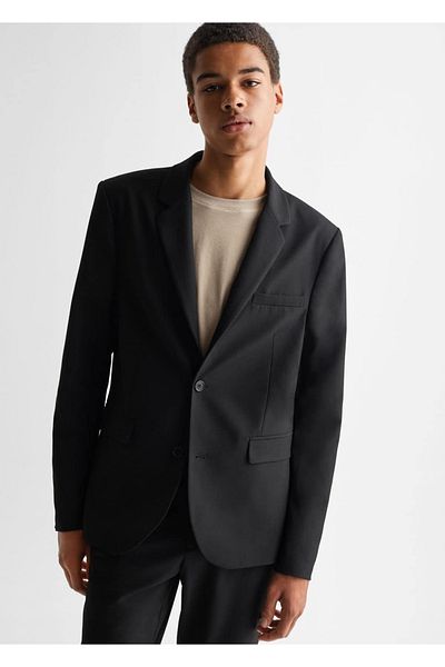 Mango Teen Μπουφάν Blazer με λεπτή εφαρμογή