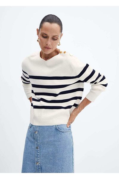 MANGO Woman Buttoned Sweater