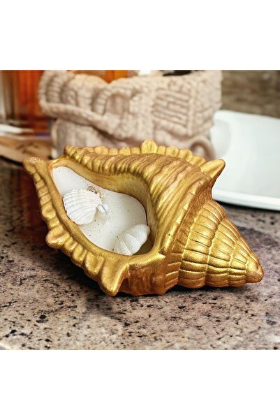 FREE El Yapımı İstiridye Taş Mumluk