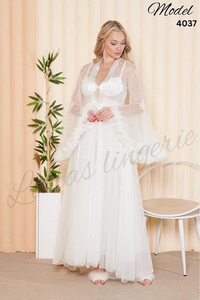 Limas lingerie long dressing gown two pieces