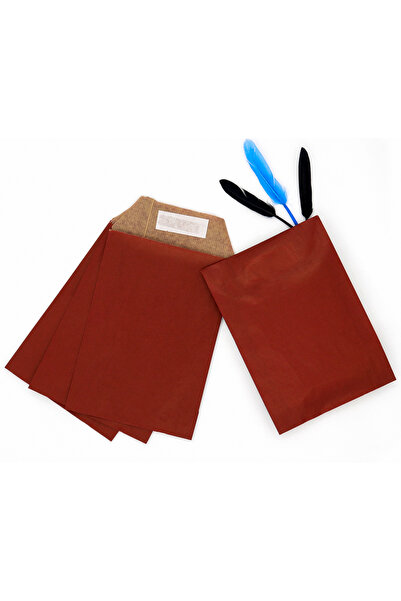 repro design 25 x 30 x 6 εκ. Βυσσινί 5 τεμάχια Αυτοκόλλητη τσάντα φακέλου Αυτ...