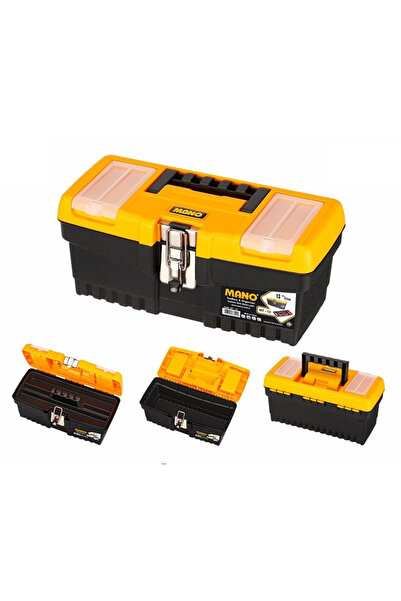 MANO Tamirci Plastik Takım Çantası 13'' Metal Kilit