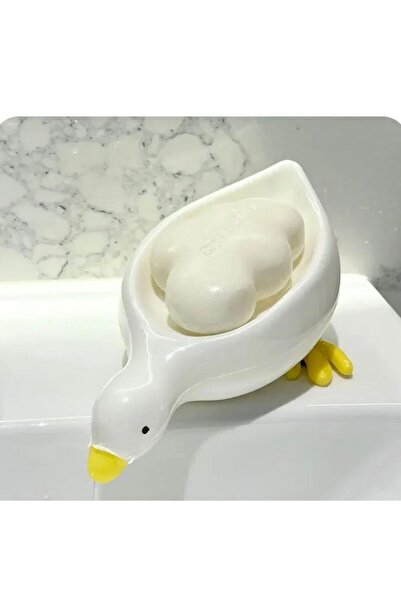 Palwin Ördek Şeklinde Ağızdan Su Tahliyeli, Sert Kaliteli Abs Malzemeli, Beya...