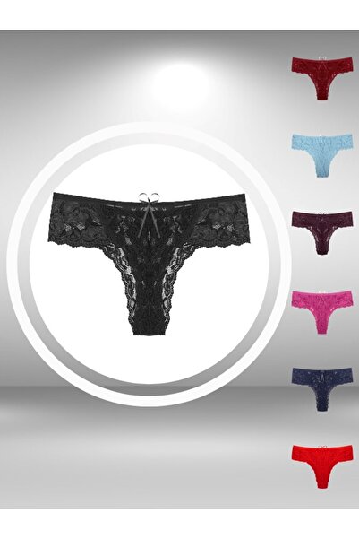 ŞahTan Lace Plus Size Women's Panties