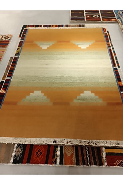 Halı Halimeli Carpet El Dokuması  Hint Kilimi
