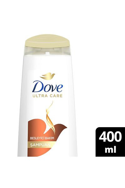 Dove Ultra Care 400 Ml Hair Care Shampoo - Nourishing and Care Dry