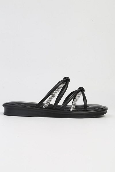 Pierre Cardin ® |   PC-5106-3891 Μαύρες-Γυναικείες Παντόφλες