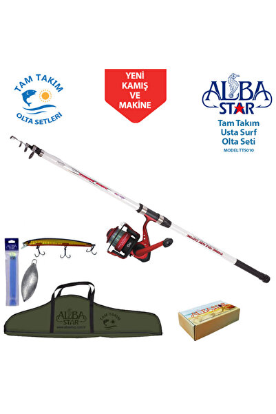 Albastar Tam Takım Surf Usta Olta Seti Tts010 420cm