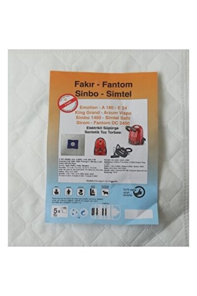 Beko BKS 2240 - 10 τεμάχια ποιοτικής σακούλας σκόνης για ηλεκτρική σκούπα