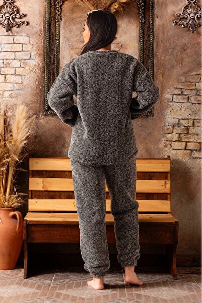 Sude HOMEWEAR PLUSH PAJAMAS SET