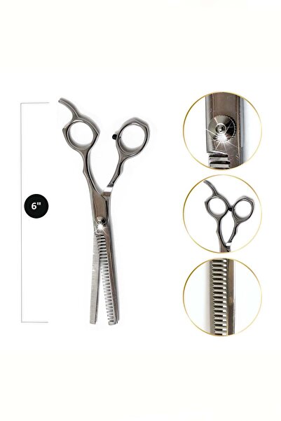 Okinawa Profesyonel BERBER VE KUAFÖRLER İÇİN Saç Efile (ARA) Makası 6" No 8