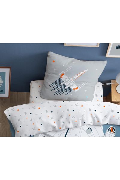 Taç Double Sided Star Wars 100% Cotton Decorative Pillow Case 2 Pieces