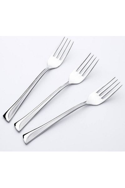 Nehir Maxi Satin 12 Piece Sweet Fork
