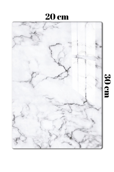 Comprox Tempered 2-Piece 25x35 and 20x30 Glass Cutting Board - Aesthetic, Durable and Multifunctional