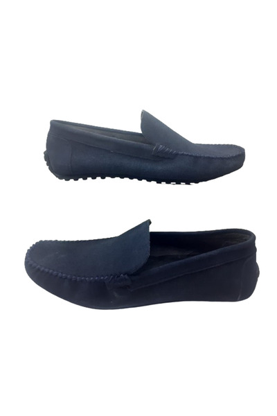 YILMAZ Yılmaz Чоловічі сині замшеві ортопедичні повсякденні елегантні туфлі