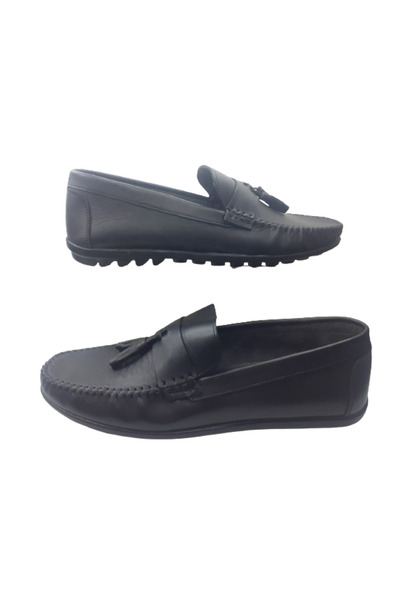 YILMAZ Yılmaz Чоловічі чорні черевики з бантиком на ортопедичній підошві, стильні для щоденного носіння